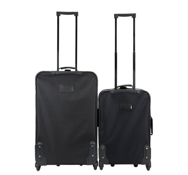 Reisekoffer Polyester 4er SET schwarz