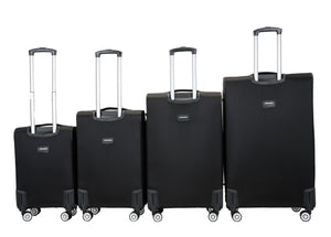 Reisekoffer RINO 4er Set schwarz