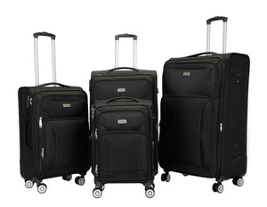 Reisekoffer RINO 4er Set schwarz