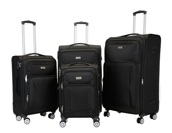 Reisekoffer RINO 4er Set schwarz