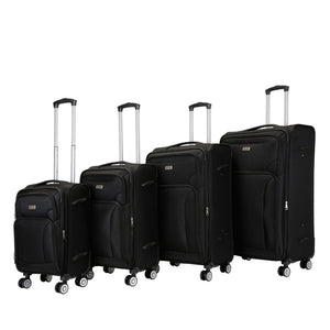 Reisekoffer RINO 4er Set schwarz