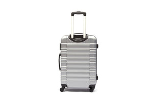 Reisekoffer Hartschalenkoffer 3er SET silber