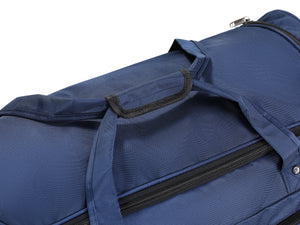 Reisetasche mit Rollen 96L blau