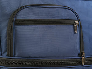 Reisetasche mit Rollen 96L blau