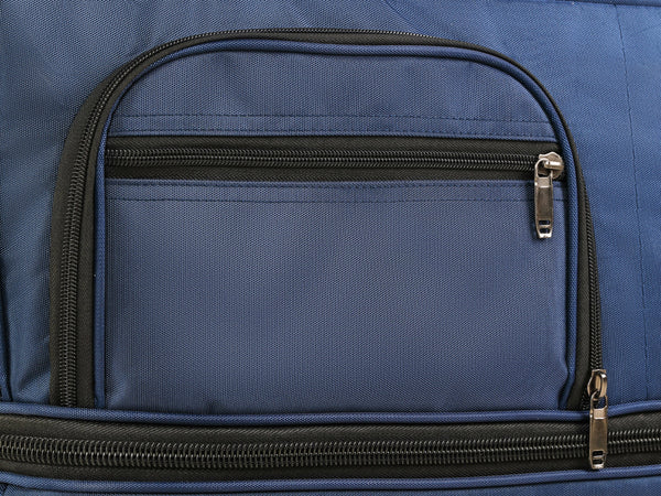 Reisetasche mit Rollen 96L blau