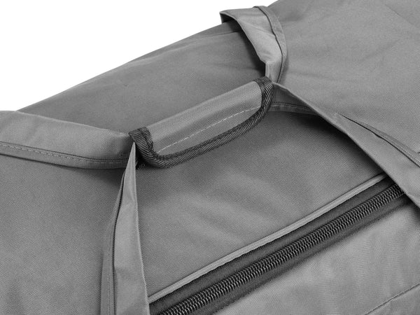 Reisetasche mit Rollen 96L grau