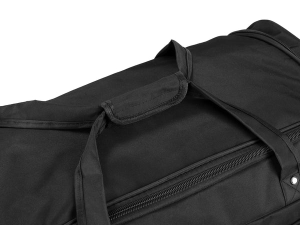 Reisetasche mit Rollen 96L schwarz
