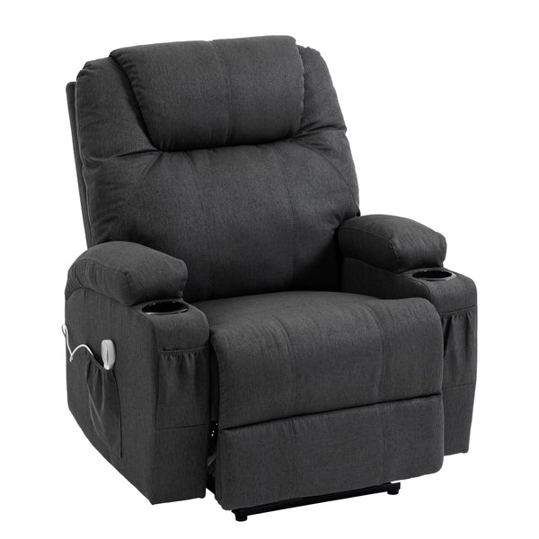 Relaxsessel FRENY mit Massagefunktion anthrazit