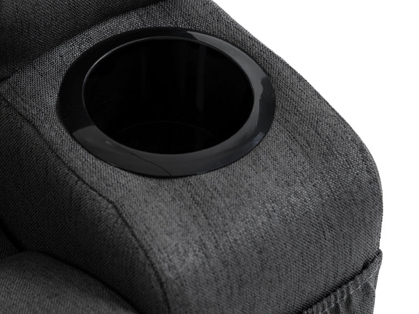 Relaxsessel FRENY mit Massagefunktion anthrazit