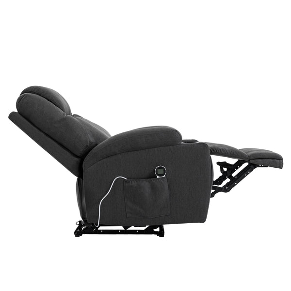 Relaxsessel FRENY mit Massagefunktion anthrazit