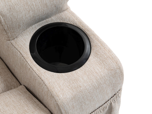 Relaxsessel FRENY mit Massagefunktion beige