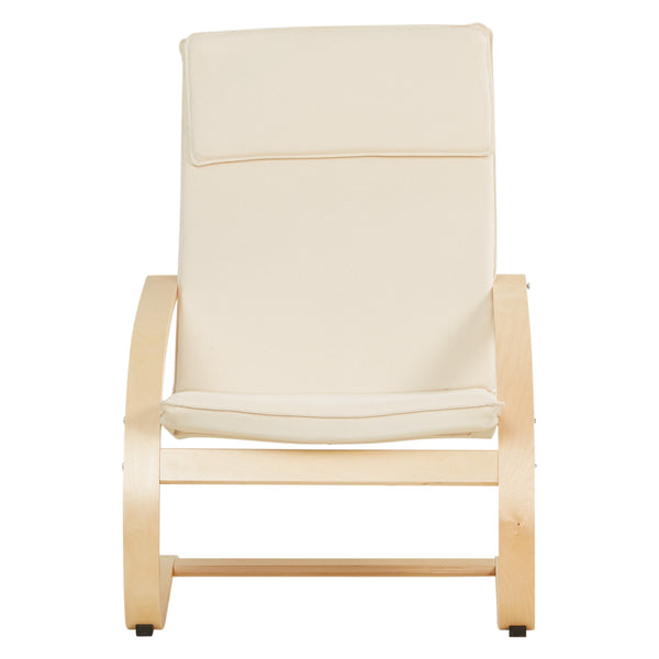 Relaxsessel Schaukelstuhl Beige
