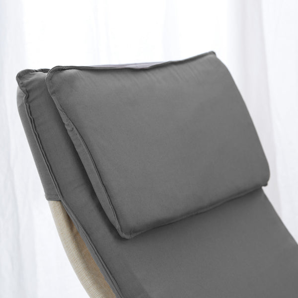 Relaxsessel Schaukelstuhl Grau