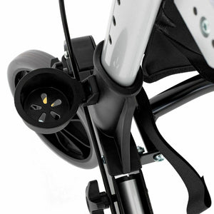 Rollator Gehhilfe Alu bis 136kg + Tasche + faltbar