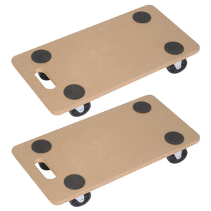 Möbelroller 2er Set 200 kg