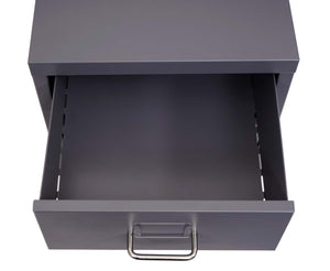 Rollcontainer Boston 4 Schubladen 48x28x41cm dunkelgrau