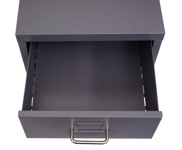 Rollcontainer Boston 4 Schubladen 48x28x41cm dunkelgrau