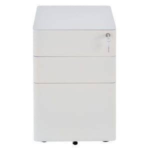 Rollcontainer Schliessfach Aktenschrank 39 x 48 x 59 cm