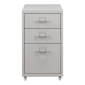 Rollcontainer Kökar Stahl mit 3 Schubladen Weiss