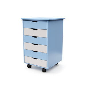 Rollcontainer blau