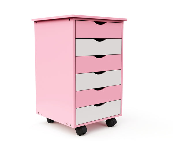 Rollcontainer pink