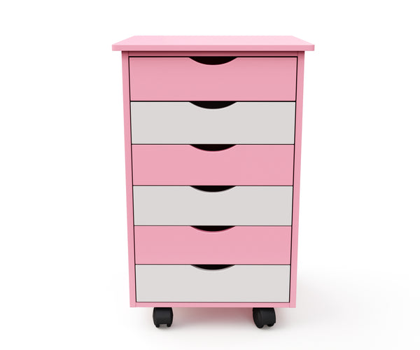 Rollcontainer pink