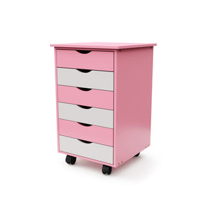 Rollcontainer pink