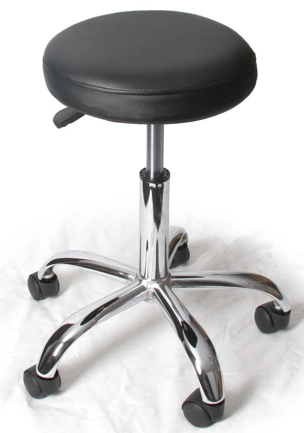 Rollhocker Kosmetikhocker Windhoek ~ schwarz