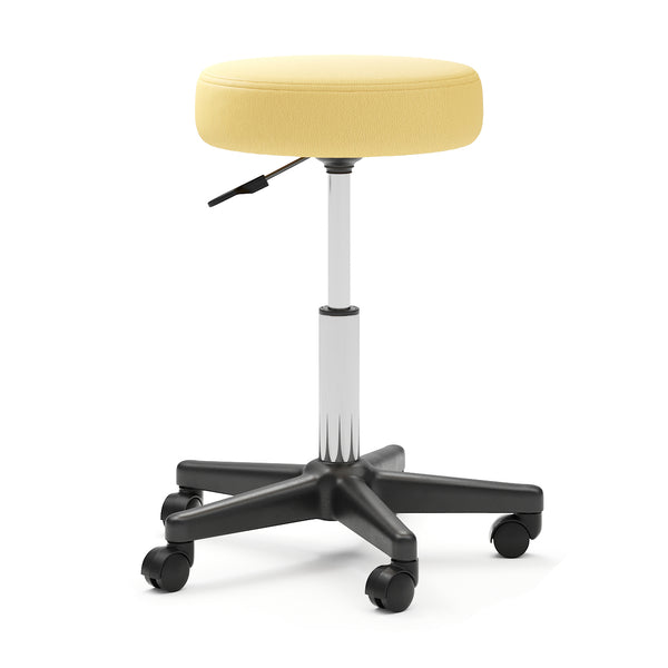 Rollhocker gelb