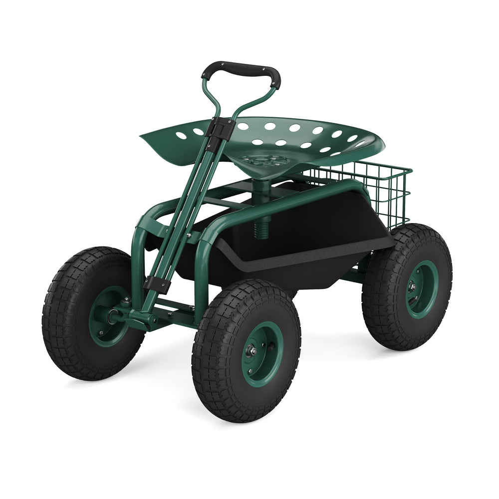 Sedile girevole regolabile in altezza per giardino