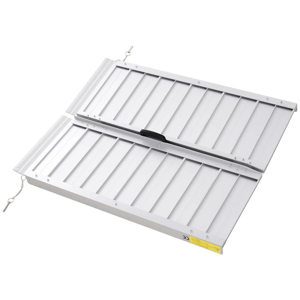 Rollstuhlrampe Auffahrrampe Faltbar 93x73cm