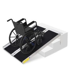 Rollstuhlrampe Auffahrrampe Faltbar 93x73cm