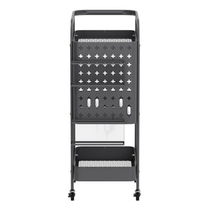 Rollwagen STEVEN 3 Etagen 30 x 49 x 74 cm anthrazit