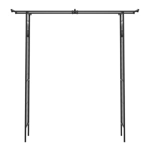 Rosenbogen Pergola 200 x 204 cm schwarz
