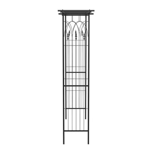 Rosenbogen Pergola 200 x 204 cm schwarz