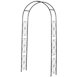Rosenbogen Rankgitter Rankhilfe Torbogen Metall 230cm