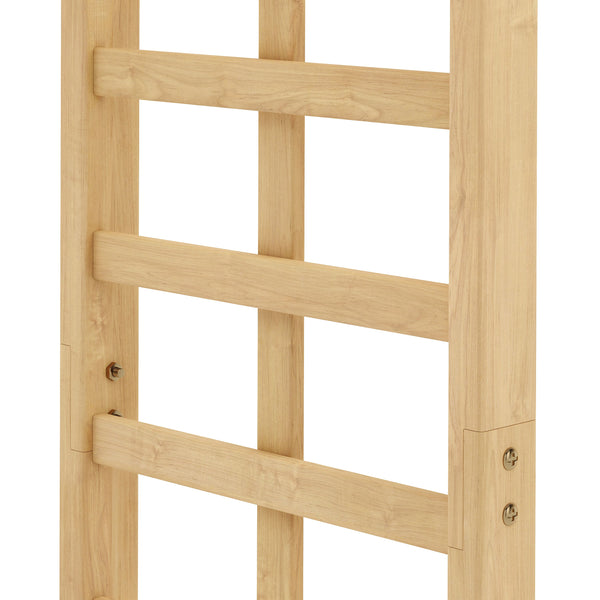 Rosenbogen gerundet Holz 150 x 200 cm