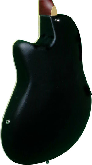 Roundback Elektro-Akustik Gitarre Tobaco Sunburst