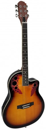 Chitarra elettroacustica Roundback Tobaco Sunburst