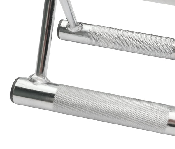 Rowing handle steel 18 cm silver