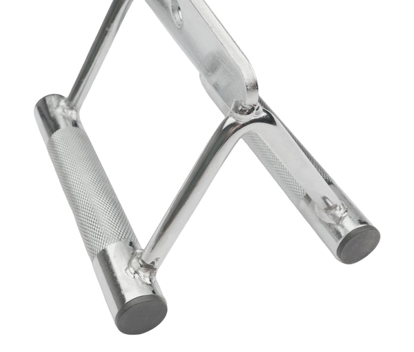 Rowing handle steel 18 cm silver