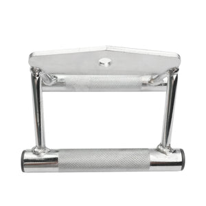 Rowing handle steel 18 cm silver