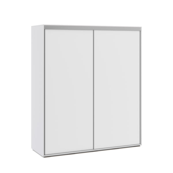 Kleiderschrank Schiebetüren RINA 200 cm weiss
