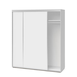 Kleiderschrank Schiebetüren RINA 200 cm weiss