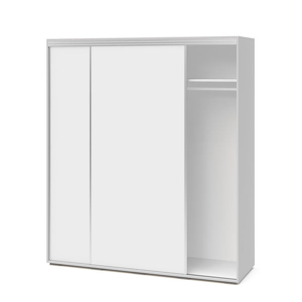 Kleiderschrank Schiebetüren RINA 200 cm weiss