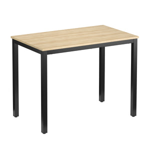 Schreibtisch THEO 100 x 60 x 75 cm braun/schwarz