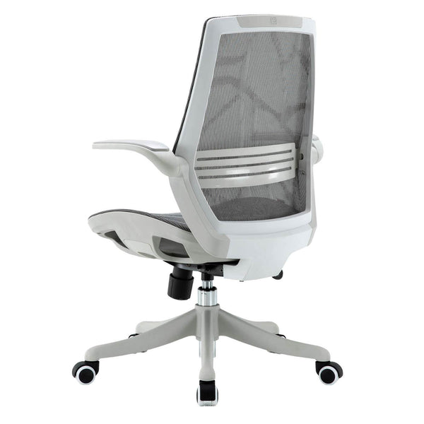 SIHOO Bürostuhl ergonomisch Taillenstütze hochklappbare Armlehne