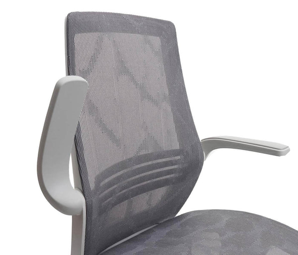 SIHOO Bürostuhl ergonomisch Taillenstütze hochklappbare Armlehne