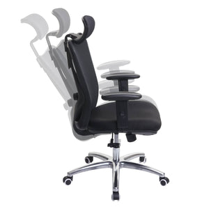 SIHOO Bürostuhl ergonomisch verstellbare Lordosenstütze 150kg belastbar