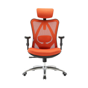 SIHOO Bürostuhl ergonomisch verstellbare Lordosenstütze 150kg belastbar